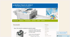 Desktop Screenshot of bureautique-direct.fr